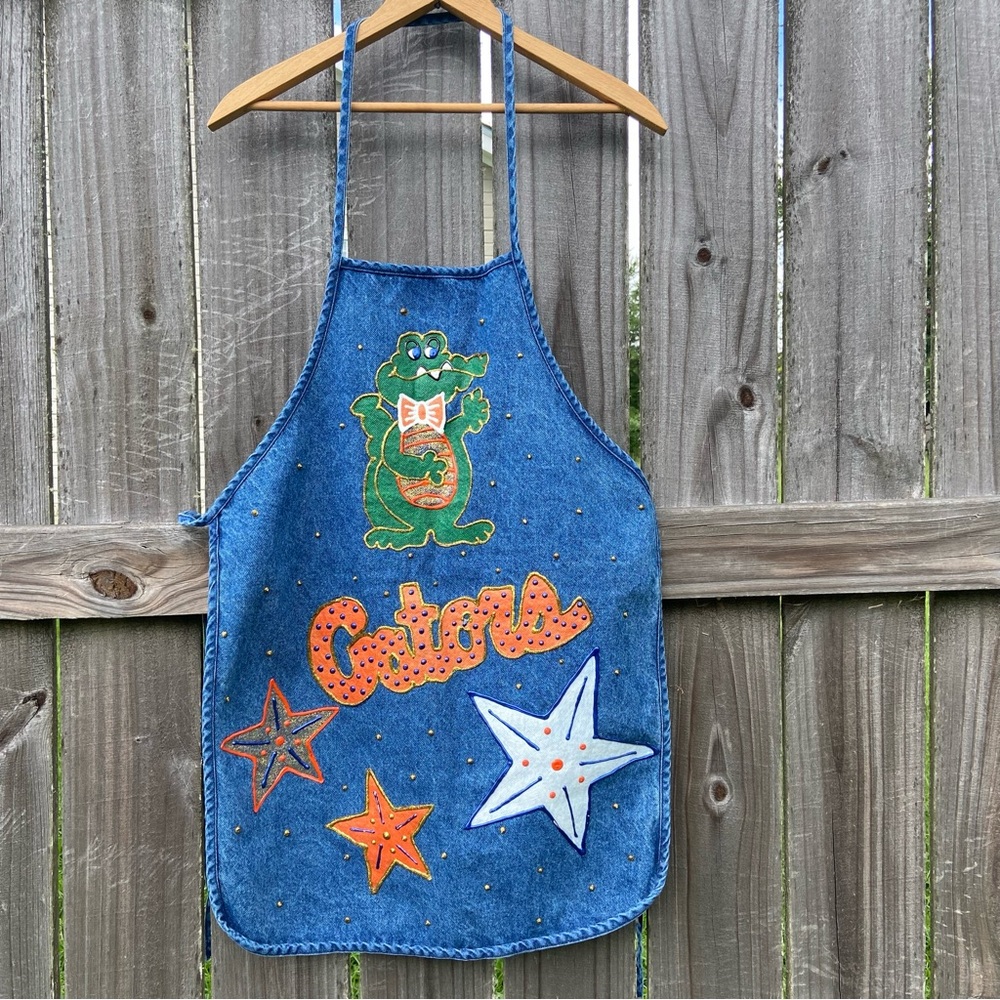 Vintage University of Florida Gators UF Tailgating Apron